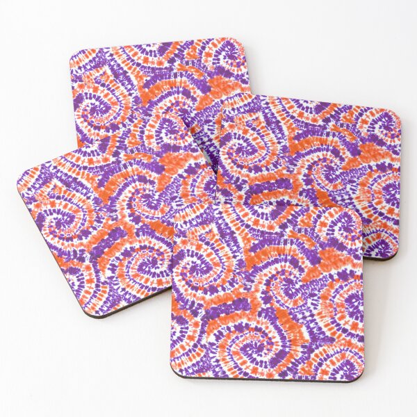 Item preview, orange and purple tie dye designed and sold by littlearrow.