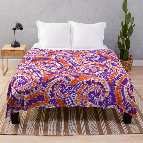 Item preview, orange and purple tie dye designed and sold by littlearrow.