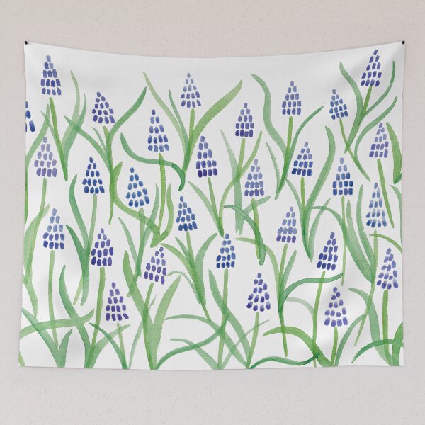 Item preview, Grape Hyacinths designed and sold by Eliana Southworth.