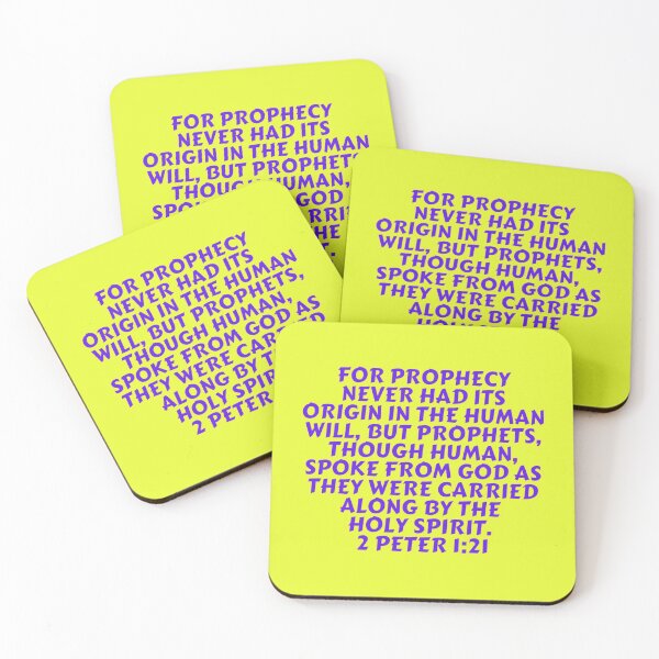 Item preview, Bible Verse 2 Peter 1:21 designed and sold by Prayingwarrior.