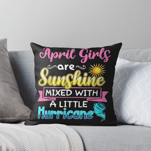 Item preview, April Girls Are Sunshine Mixed With A Little Hurricane Classic T-Shirt designed and sold by RandolphDejesus.