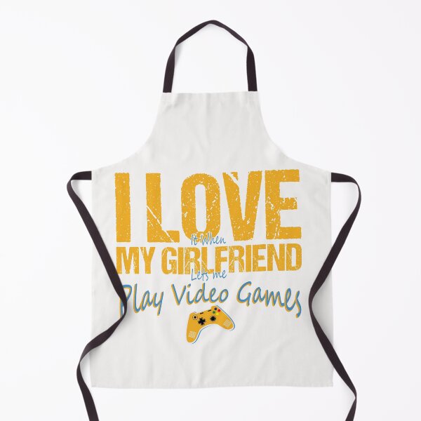 Item preview, I Love It When My Girlfriend let's Me Play Video Games designed and sold by mahjoubstr.