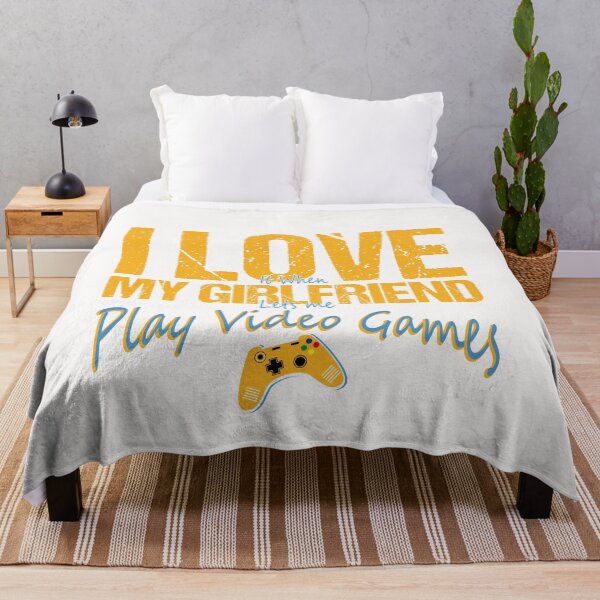 Item preview, I Love It When My Girlfriend let's Me Play Video Games designed and sold by mahjoubstr.
