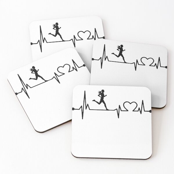 Item preview, RUNNING HEARTBEAT designed and sold by bestteez.