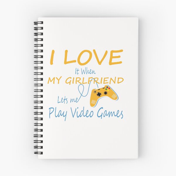 Item preview, I Love It When My Girlfriend let's Me Play Video Games designed and sold by mahjoubstr.