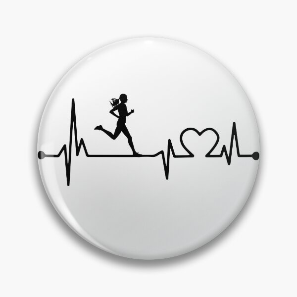 Item preview, RUNNING HEARTBEAT designed and sold by bestteez.