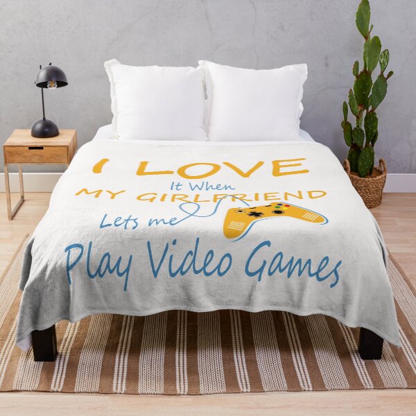 Item preview, I Love It When My Girlfriend let's Me Play Video Games designed and sold by mahjoubstr.