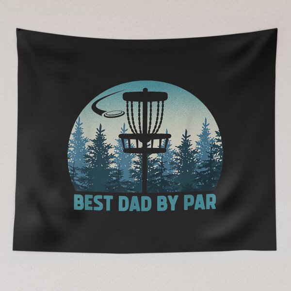 Item preview, Mens Best Dad By Par Funny Disc Golf Frisbee Golfer Father's Day designed and sold by Ambrosia1234.