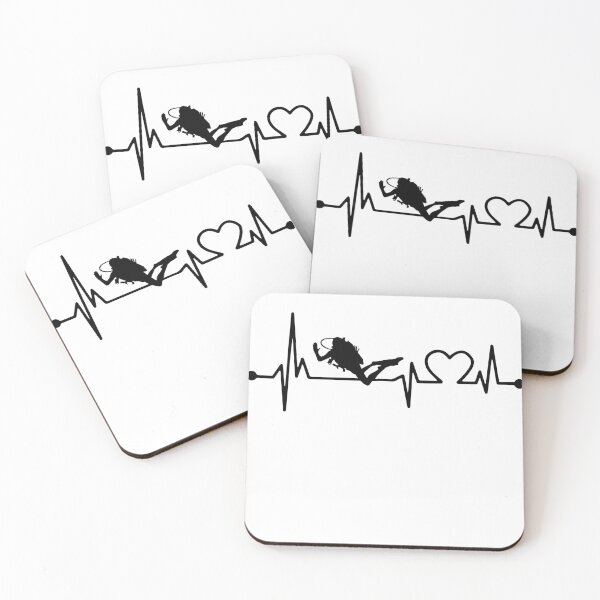 Item preview, SCUBA DIVING  HEARTBEAT designed and sold by bestteez.