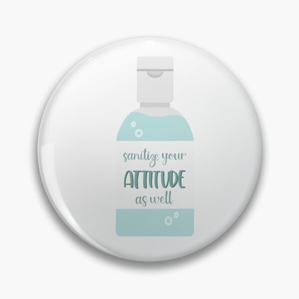 Item preview, Sanitize your attitude  designed and sold by Coffeehouse Doodles.