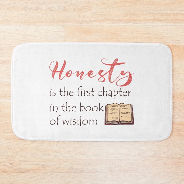 Item preview, Honesty is the first chapter in the book of wisdom designed and sold by Badrart.