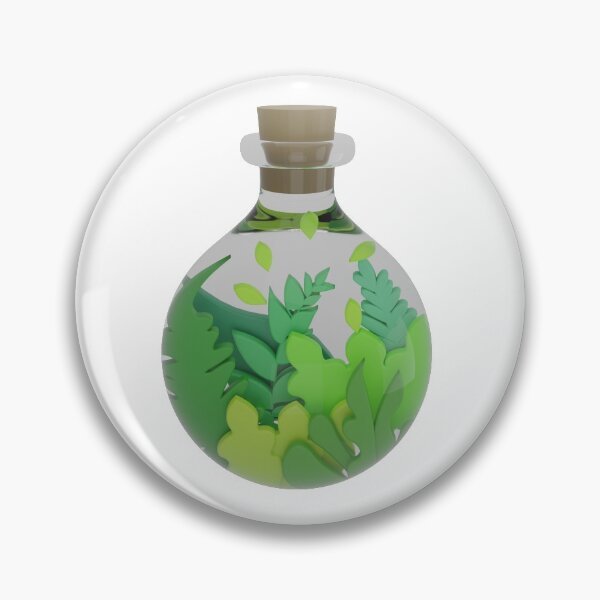 Item preview, 3d nature potion bottle designed and sold by Maportia.