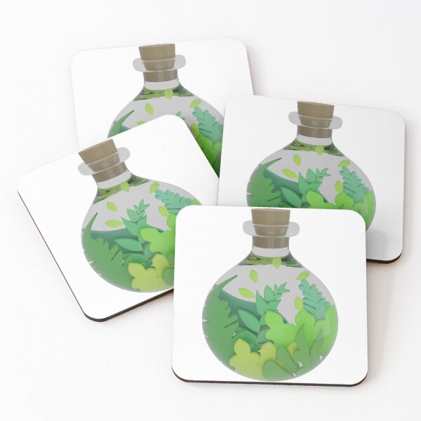 Item preview, 3d nature potion bottle designed and sold by Maportia.