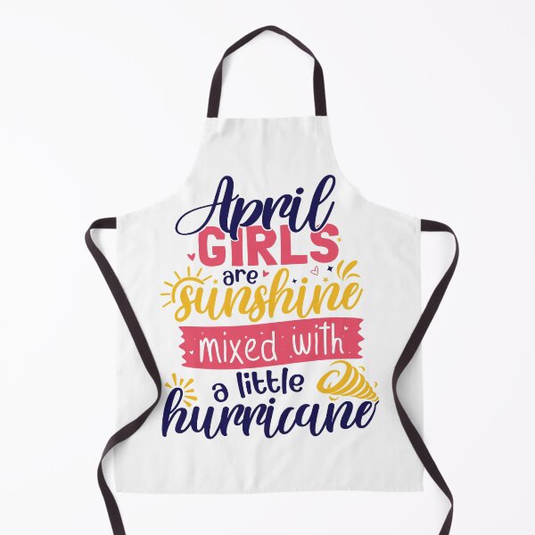 Item preview, April Girls Are Sunshine Mixed With a Little Hurricane Relaxed Fit T-Shirt designed and sold by RandolphDejesus.
