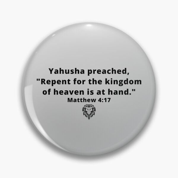 Item preview, Repent for the Kingdom of Heaven is at Hand designed and sold by DaughterofYah.