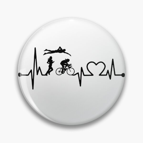 Item preview, TRIATHLON HEARTBEAT designed and sold by bestteez.