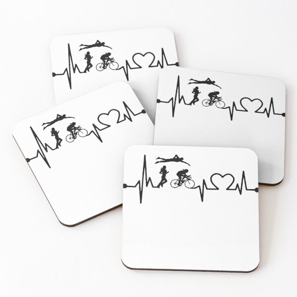 Item preview, TRIATHLON HEARTBEAT designed and sold by bestteez.