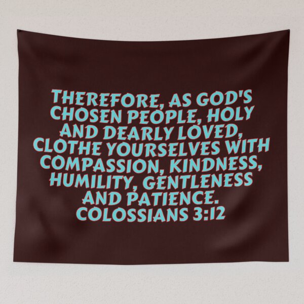 Item preview, Bible Verse Colossians 3:12 designed and sold by Prayingwarrior.