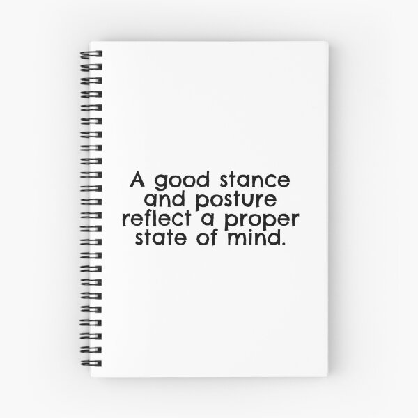 Item preview, A good stance and posture reflect a proper state of mind. designed and sold by Optimus108.