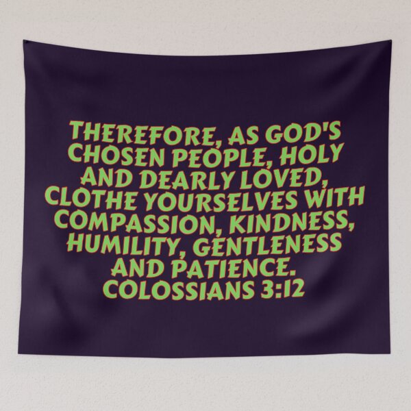 Item preview, Bible Verse Colossians 3:12 designed and sold by Prayingwarrior.