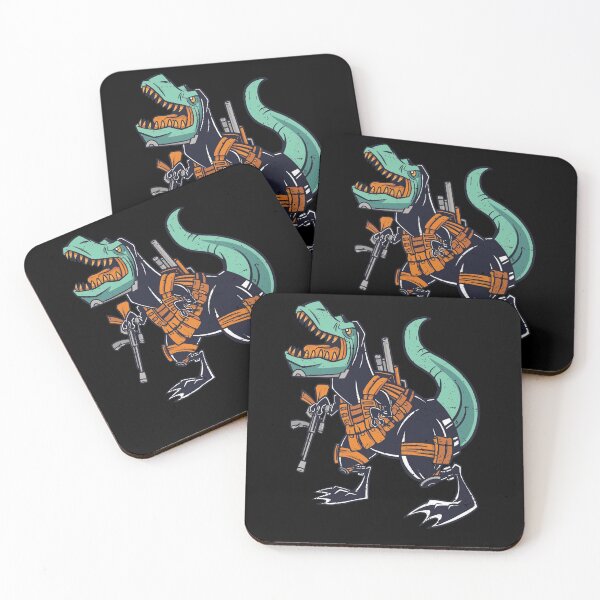 Item preview, Funny Military Dinosaur With Guns designed and sold by American-Proud.
