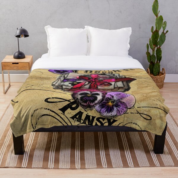 Item preview, Flower Of Thought: Pansy designed and sold by dratsie.