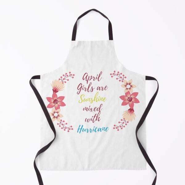 Item preview, April Girls Are Sunshine Mixed With Hurricane Sticker designed and sold by RandolphDejesus.