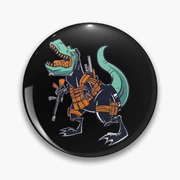 Item preview, Funny Military Dinosaur With Guns designed and sold by American-Proud.