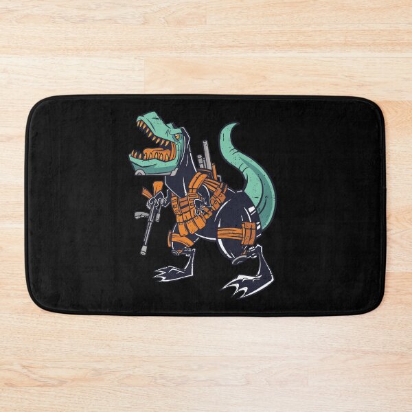 Item preview, Funny Military Dinosaur With Guns designed and sold by American-Proud.