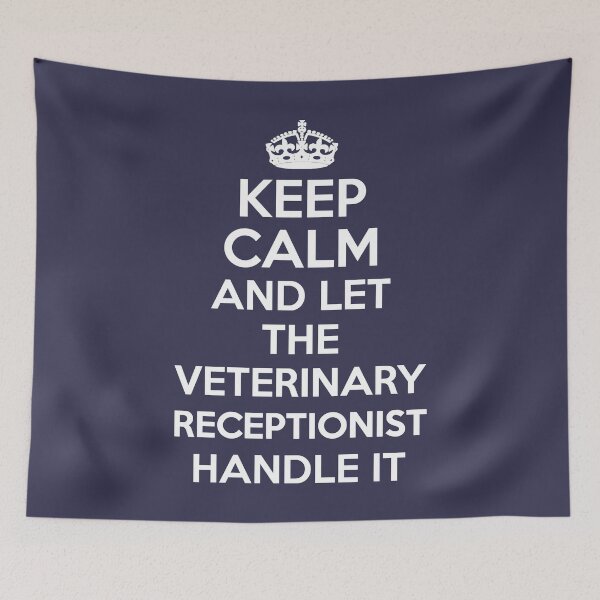 Item preview, Veterinary Receptionist designed and sold by CeciLop.