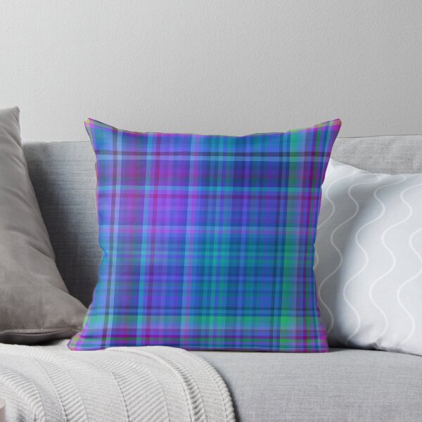 Aperçu de l'œuvre Plaid bleu vif créée et vendue par DivisionA.