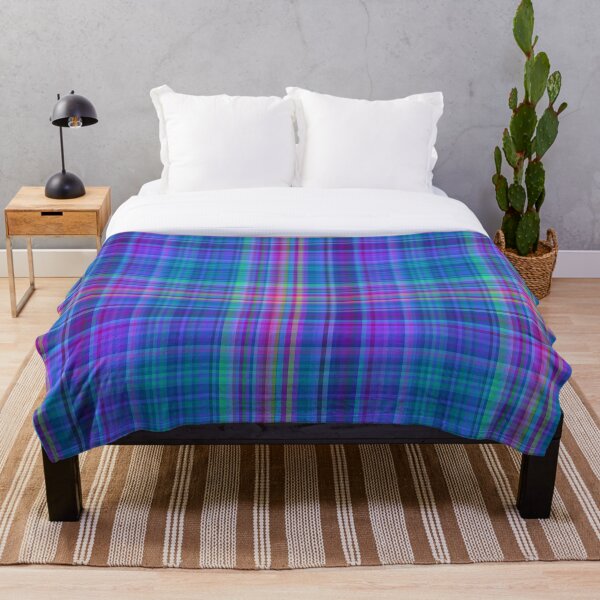 Item preview, Bright Blue Plaid designed and sold by DivisionA.
