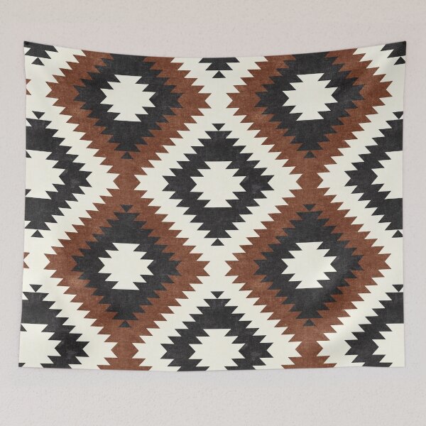 Item preview, aztec neutrals - inkwell & brandywine designed and sold by littlearrow.