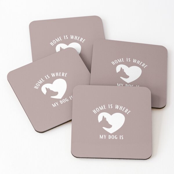 Item preview, Home is where my dog is designed and sold by Theleochick.