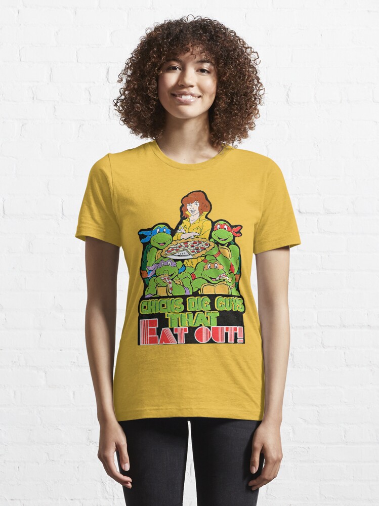 Ninja Turtles Girls Like Guys That Eat Pies Shirt