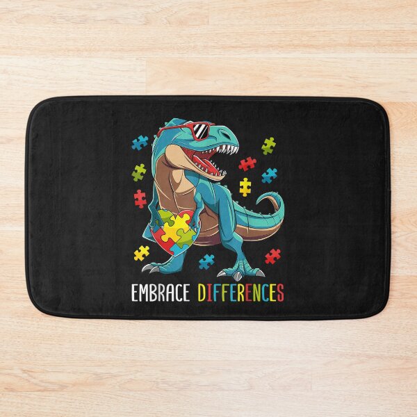 Item preview, Dinosaur Puzzle Piece Autism Awareness, Boys Kids Gift, Autism Dino, Embrace Differences, Autism Day designed and sold by GeorgianaConn.