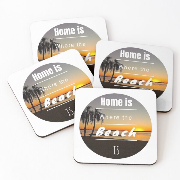 Item preview, home is where the beach is designed and sold by gerafuckinnoise.