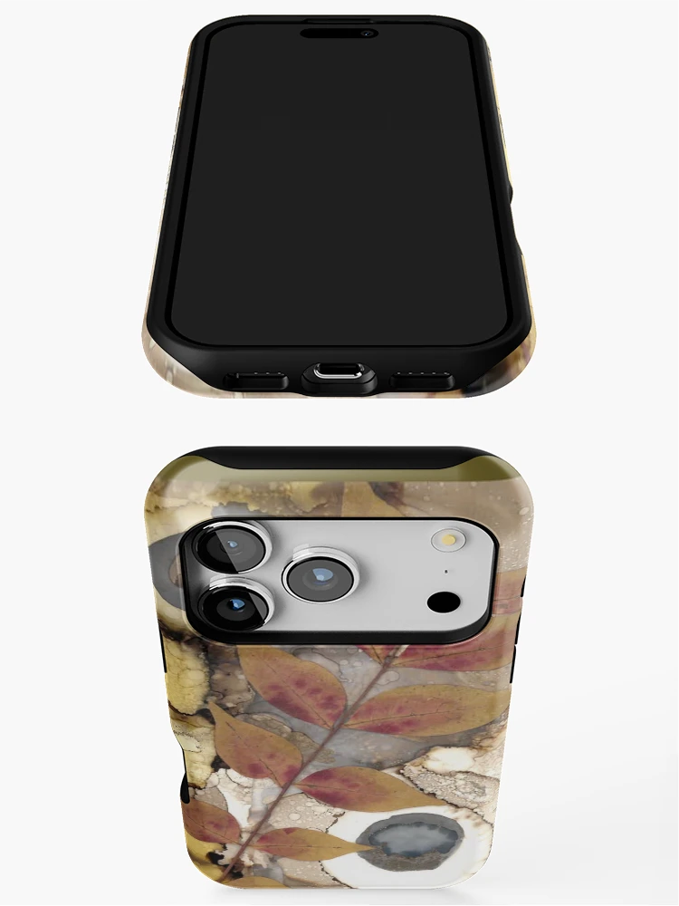 Thumbnail 3 of 4, iPhone Case, Fall designed and sold by RoundRootStudio.