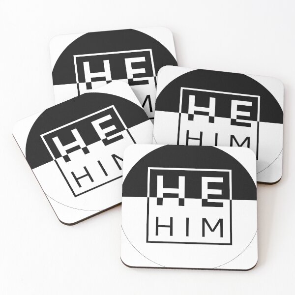 Item preview, He/him pronouns designed and sold by MIDdesigns.