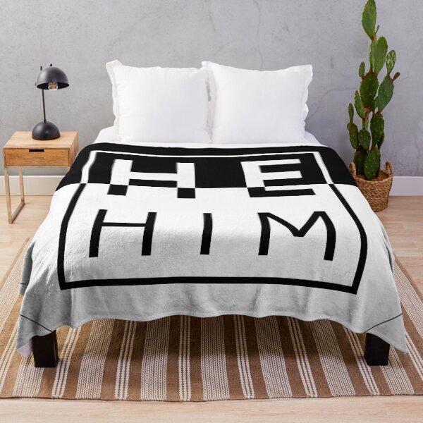 Item preview, He/him pronouns designed and sold by MIDdesigns.