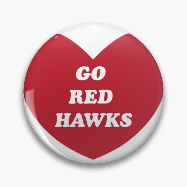 Item preview, MSU Go Red Hawks Heart designed and sold by quinntertime.