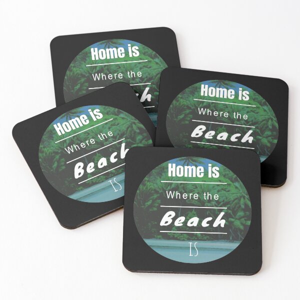 Item preview, Home is where the beach is designed and sold by gerafuckinnoise.