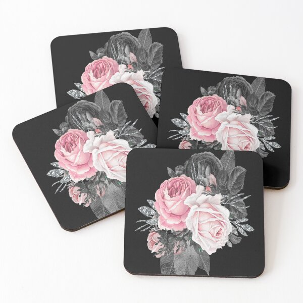 Item preview, Pink and black roses 2 designed and sold by HumanwreckageRB.
