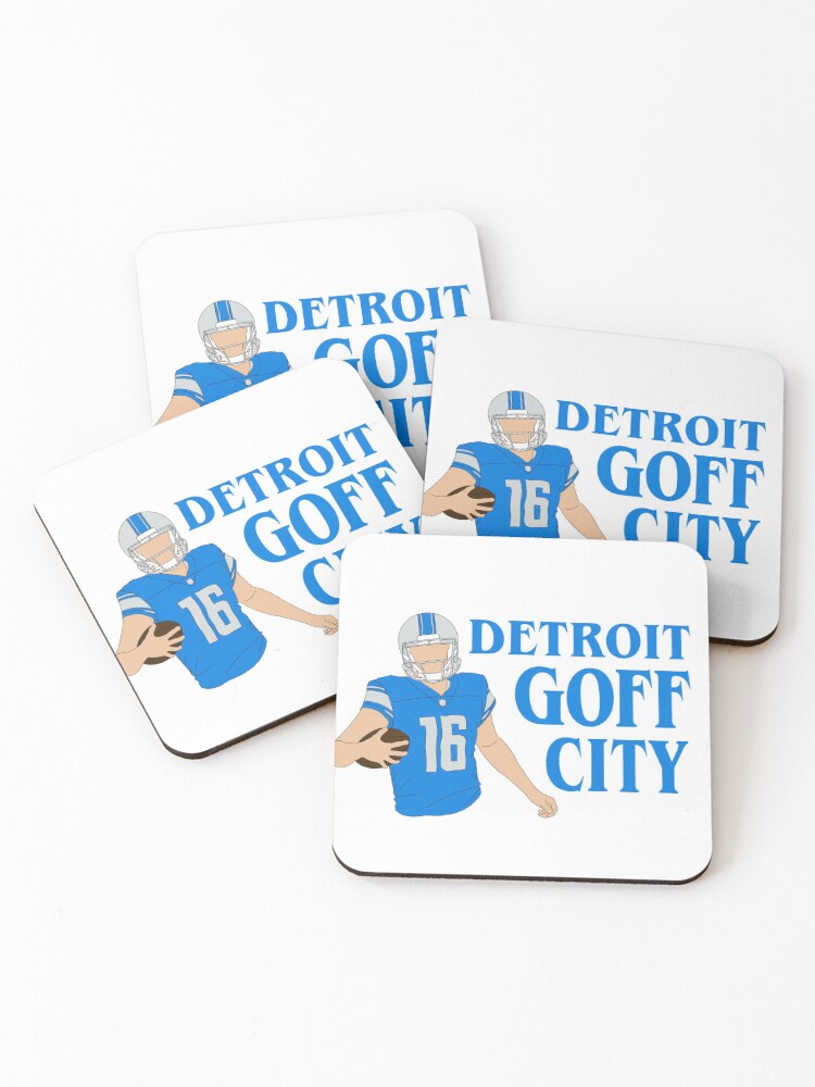 Detroit Goff City' Coasters (Set of 4) for Sale by motorcitydibby