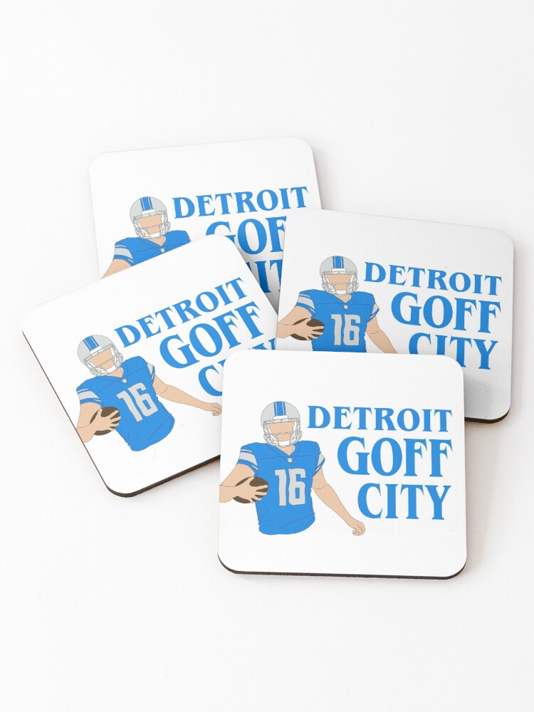 detroit lions coasters