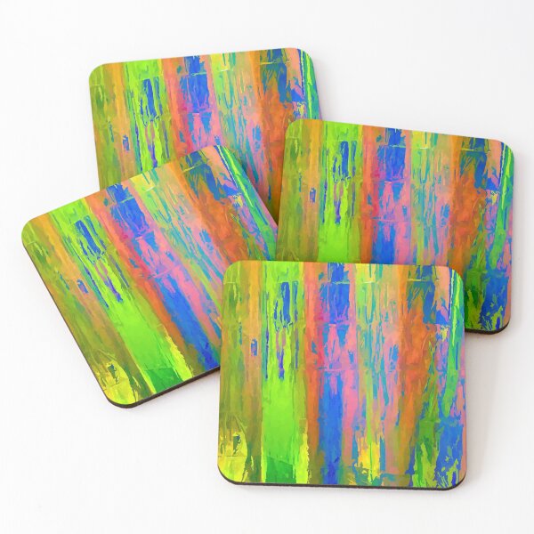 Item preview, Neon Rainbow Paint Splatter designed and sold by softbluehum.