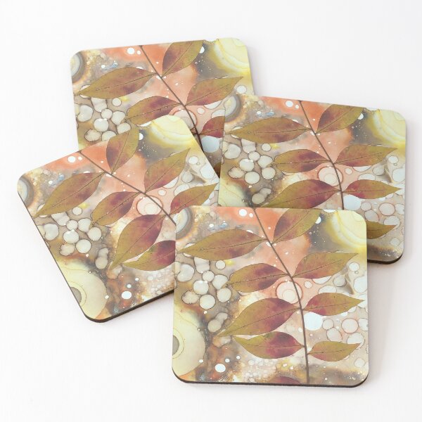 Item preview, space leaves designed and sold by RoundRootStudio.