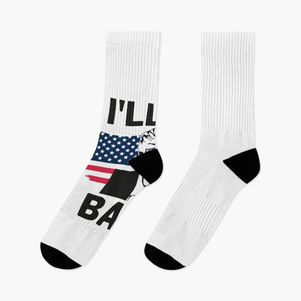 Item preview, Donald Trump 2020 I'll Be Back 2024, American Flag, Donald Trump Supporter designed and sold by GeorgianaConn.