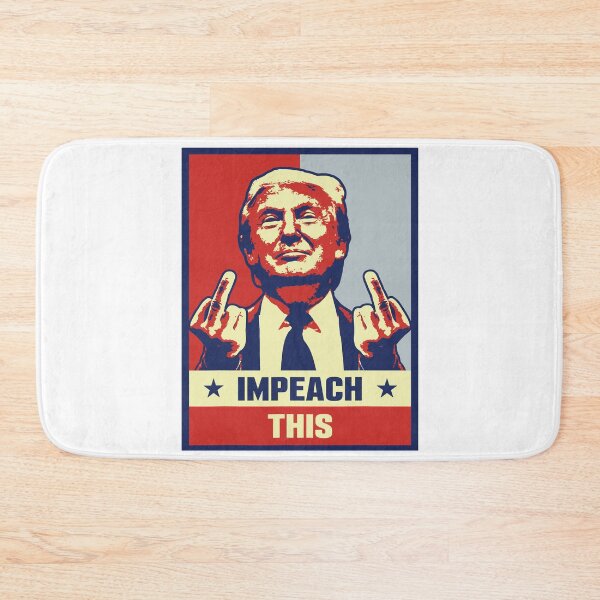 Item preview, Donald Trump Impeach, Pro Donald Trump, Middle Finger Gestures, Donald Trump Middle Finger, Impeach This, Trump Supporter designed and sold by GeorgianaConn.