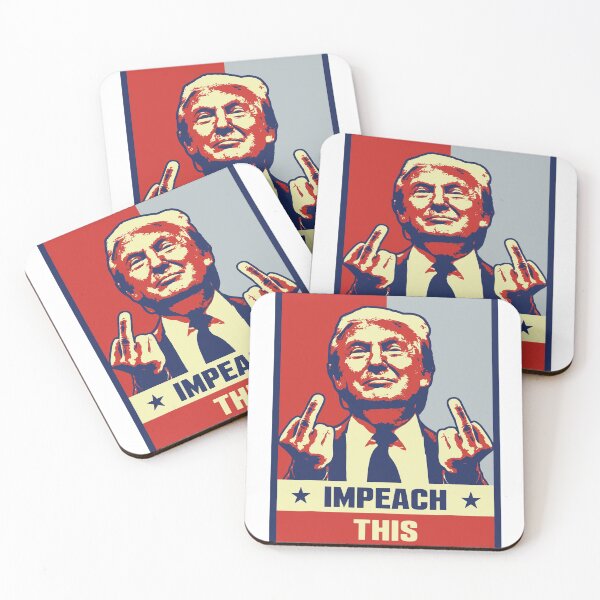 Item preview, Donald Trump Impeach, Pro Donald Trump, Middle Finger Gestures, Donald Trump Middle Finger, Impeach This, Trump Supporter designed and sold by GeorgianaConn.